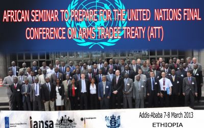 Nigeria and African Union members join discussion for a strong Arms Trades Treaty