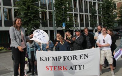 Campaigners Take to the Streets in Norway to Support ATT